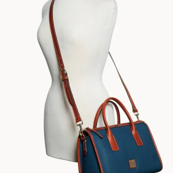 Dooney & Bourke Pebble Grain Satchel - Picture 3 of 5